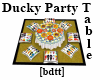 [bdtt] Ducky Party Table