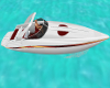 Red Ski Boat w/Furn node