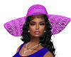 Purple Summer Hat