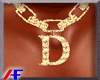 AF. D Gold Chain M
