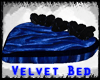 Velvet Blue Love Bed