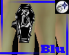 Blu~ PVC.Coffin- B