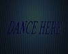 {C.C.} Dance Floor Sign