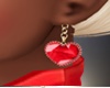 Love Red  Earrings