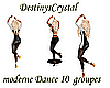 Dance Moderne 10 groupes