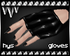 [Hys] Gloves [black]