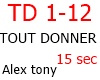 Tout Donner / Alex tony