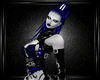b blue steamp dress