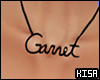 [KISA]GarnetNecklace