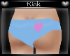 -k- Blue/Pink Panties
