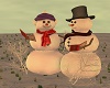 XMas Snowman Couple