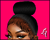 ❥𝓖. Sock Bun BLK 2.