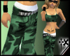 -tx- Cambabe green pants