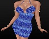 !Blue Glitter Dress