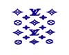 Blue LV Wall-Art
