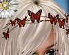 butterfly hair  chain