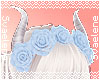 Horn Headband |Blue