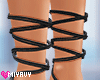 Black Lace Up Heels