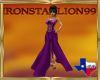 IS Purple Corset Gown