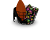 Neon Halloween Basket