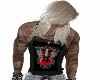 MUSCLED+TATOO RED GUITAR