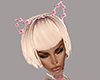 ♋ Pink rose Cat Ears