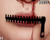 H. ZipLips Black