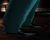 Eloquence of Teal Shoes