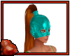 *C 9 PonyHood Teal Red A