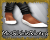(AR) white wedding shoe