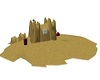 CAZ's sand castle