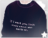 R. sweater- Black