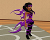 Purple ani tribal wings