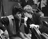 M Jagger and J Brown