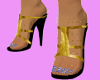 {S}Golden Glitter Sandal