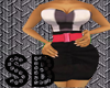 {SB} Stripe Diva Dress
