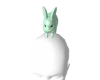 Mint Bunny Head Pet