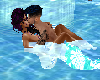 Sweet pool kiss