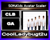 50%Kids Avatar Scaler