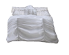 White Comforter w/poses