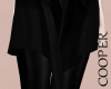 !A dark black pants