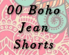 00 Boho Jean Shorts