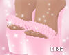 Pink Fur Heels