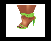 Green Sparkle Dress Heel