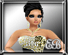 EB*GALA GOLD DRESS