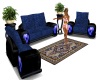 Blu livingroom w Poses