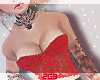 2G3. Bustier Lace Red
