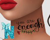 You are enough tattoo