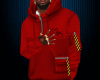Caution Red Hoodie