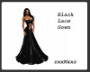 Black Laced Gown